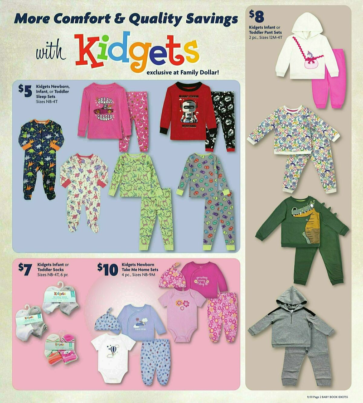 Family Dollar Baby Book Weekly Ad from September 1
