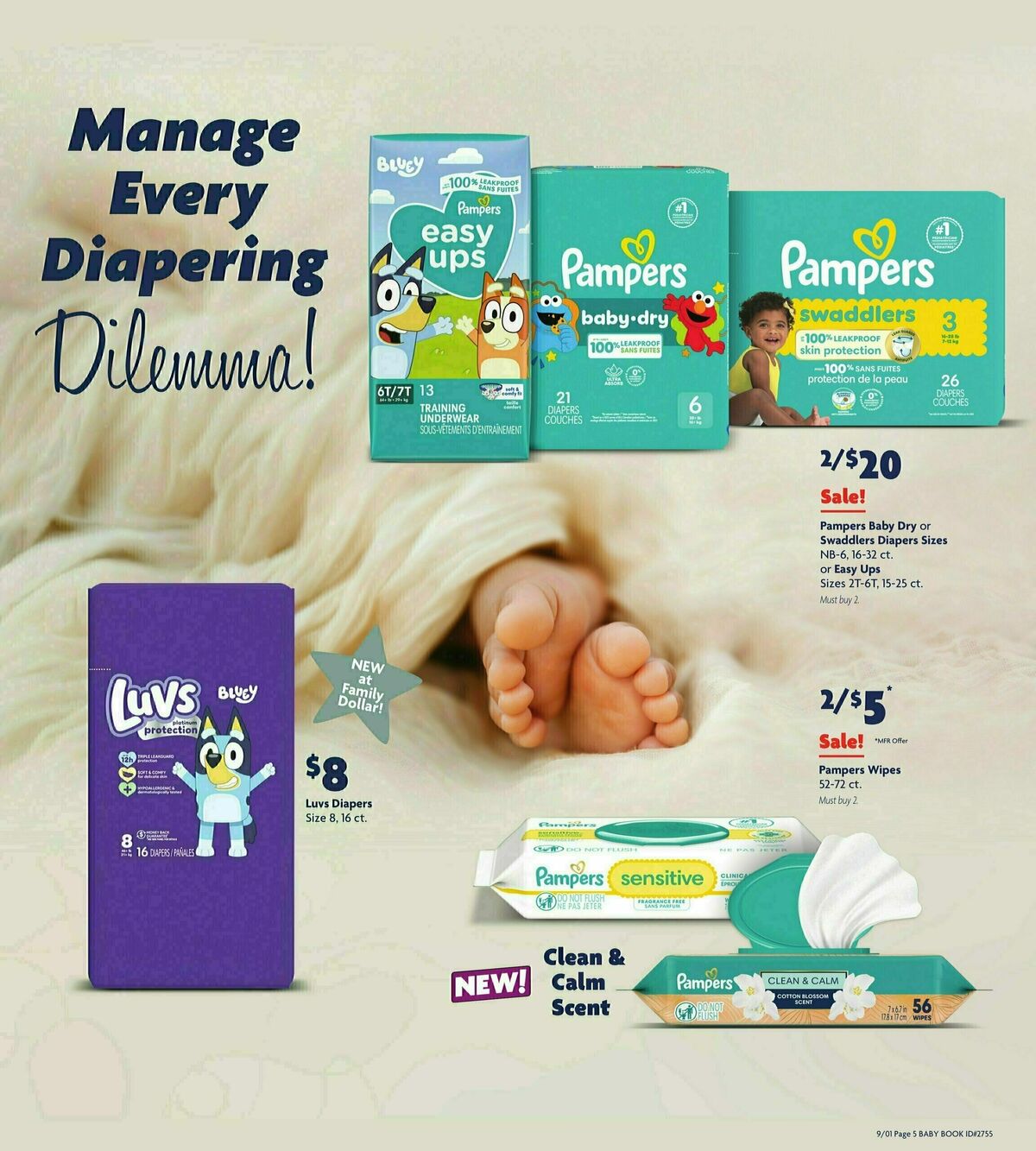 Family Dollar Baby Book Weekly Ad from September 1