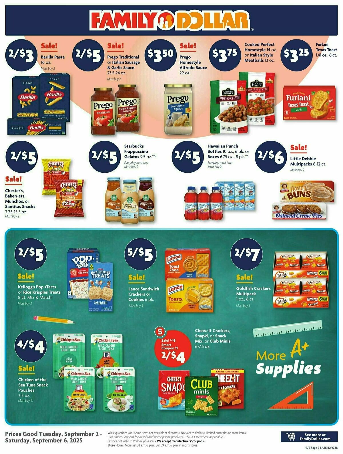 Family Dollar Weekly Ad from September 2