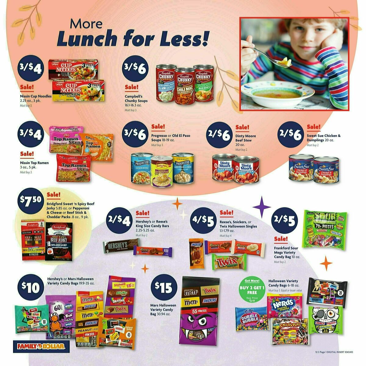 Family Dollar Weekly Ad from September 2