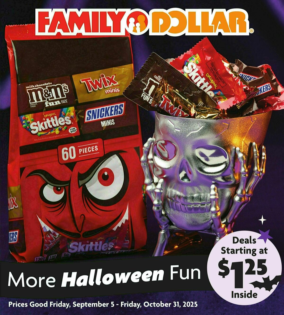 Family Dollar More Halloween Fun Weekly Ad from September 5