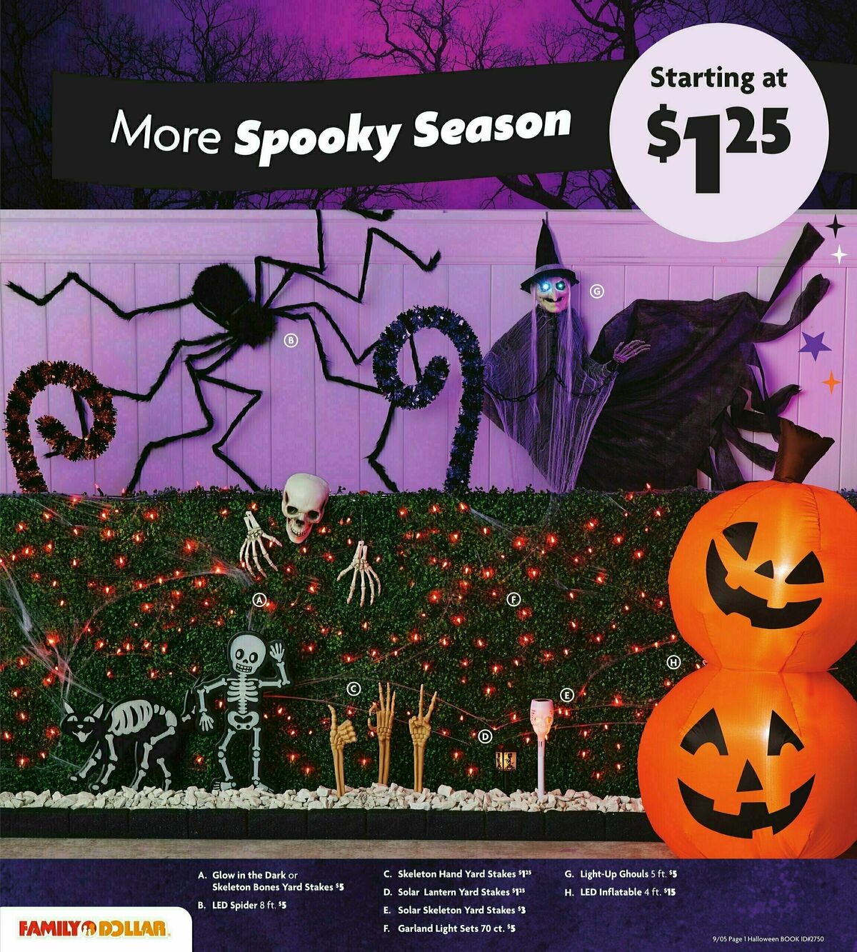 Family Dollar More Halloween Fun Weekly Ad from September 5