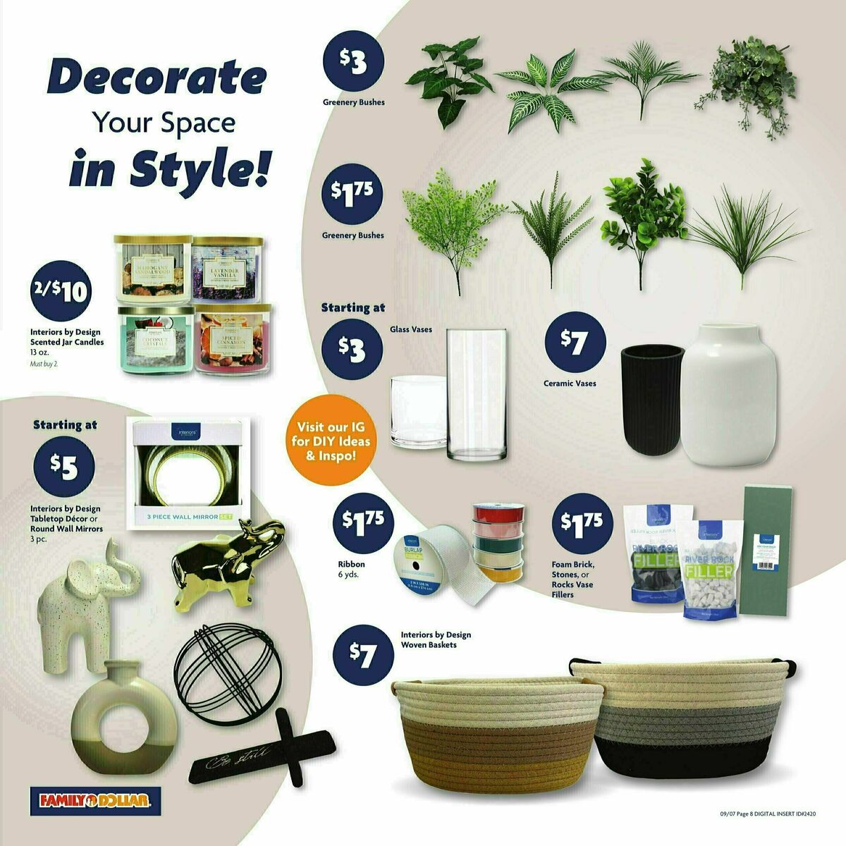 Family Dollar Weekly Ad from September 7