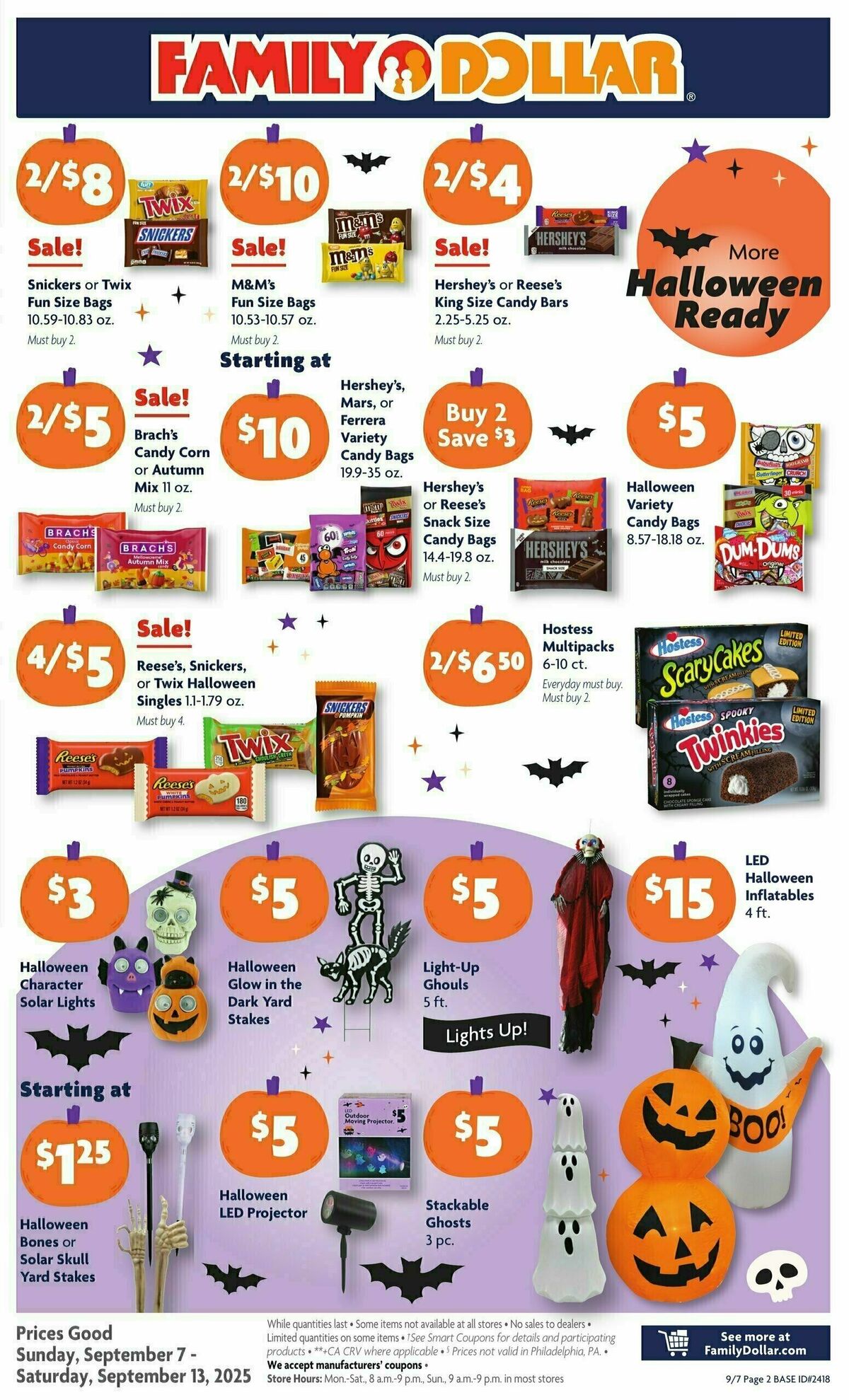 Family Dollar Weekly Ad from September 7