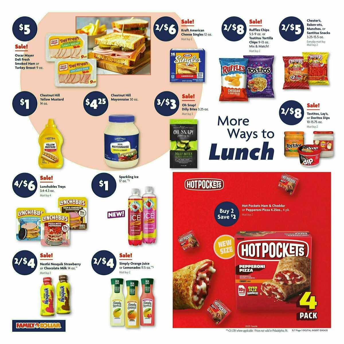 Family Dollar Weekly Ad from September 7