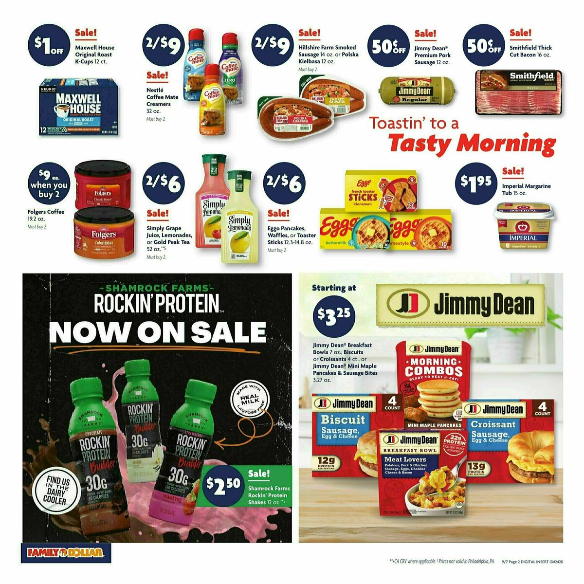 Family Dollar Weekly Ad from September 7