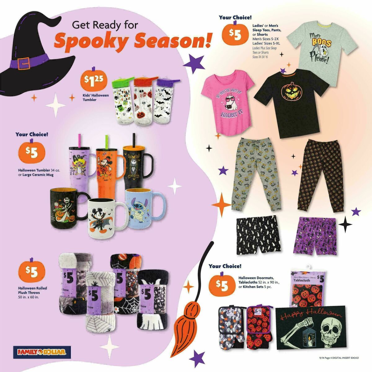 Family Dollar Weekly Ad from September 14