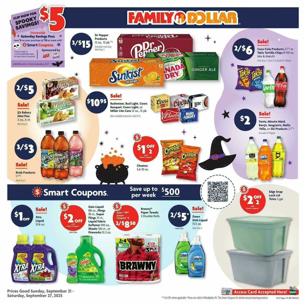 Family Dollar Weekly Ad from September 21