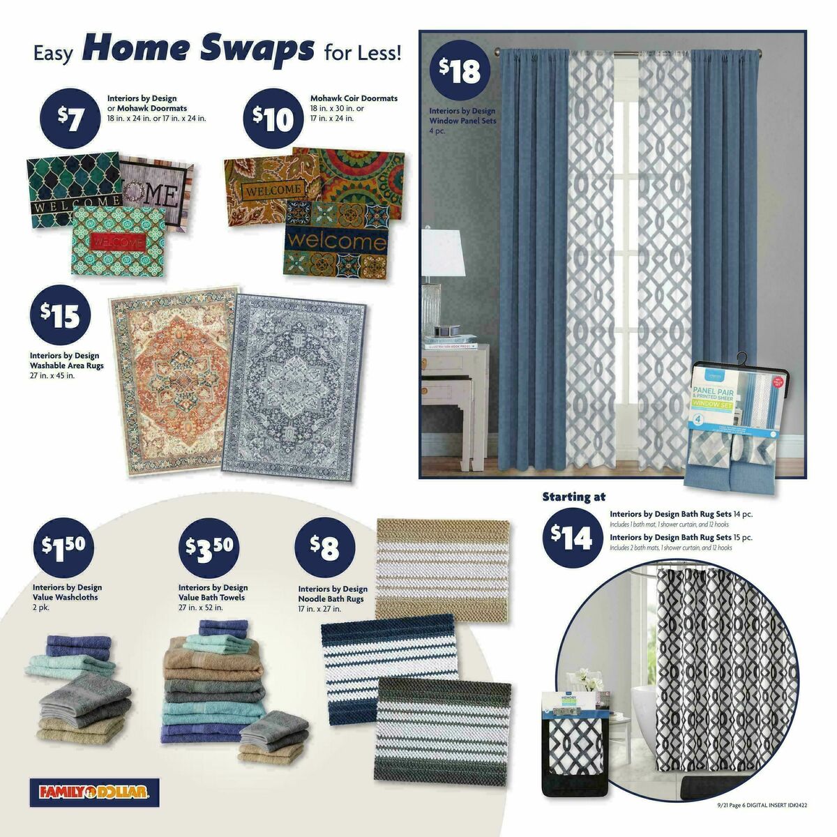 Family Dollar Weekly Ad from September 21