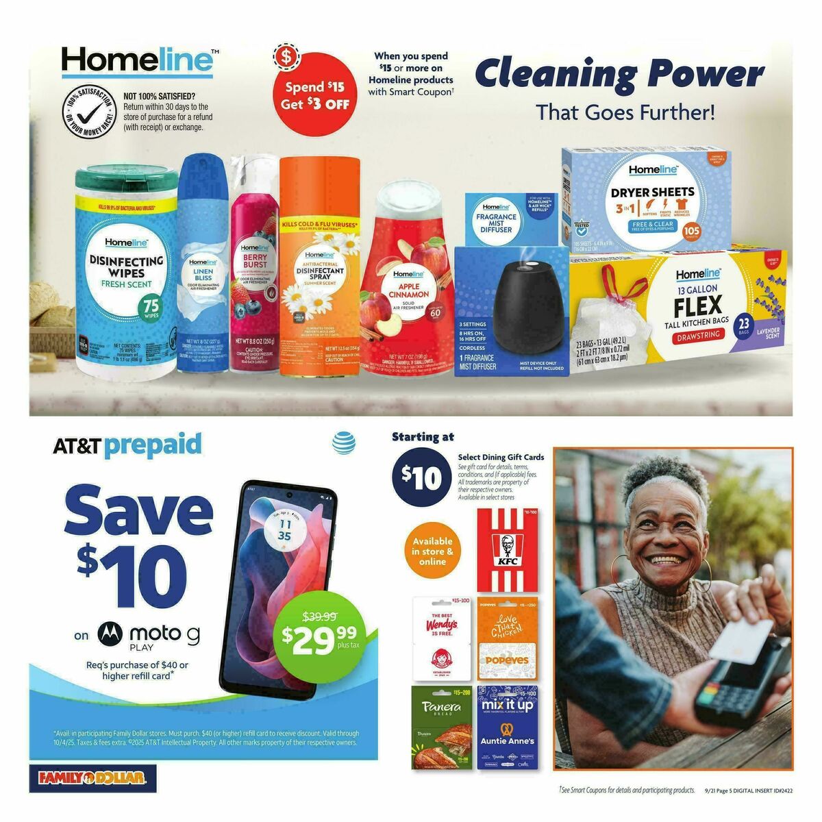 Family Dollar Weekly Ad from September 21