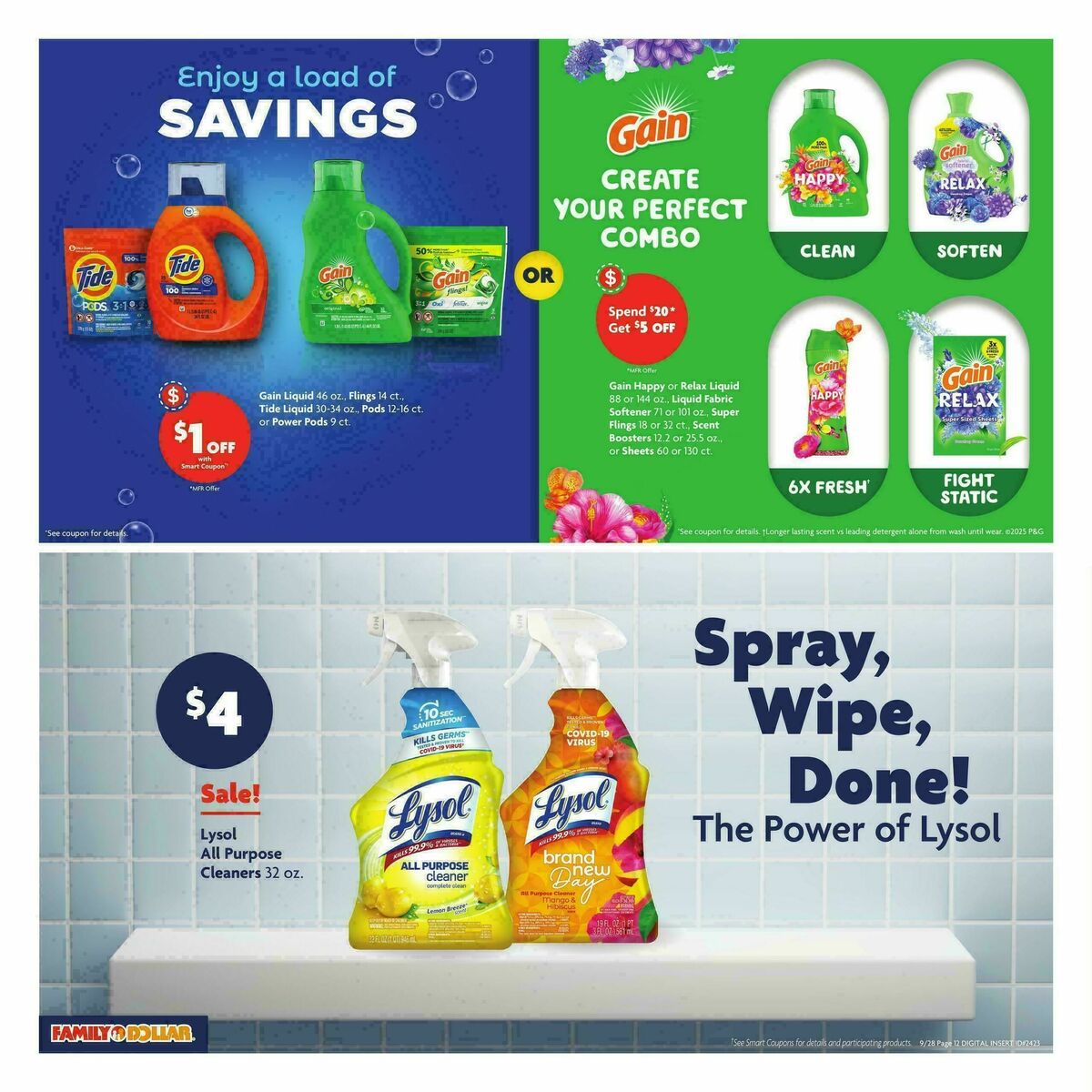Family Dollar Weekly Ad from September 28