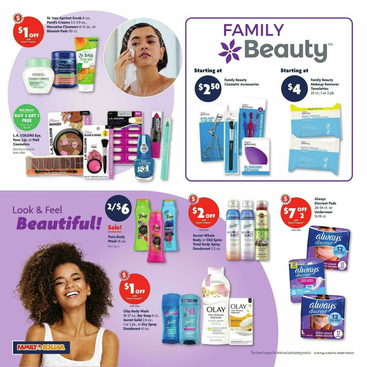 Family Dollar Weekly Ad from September 28