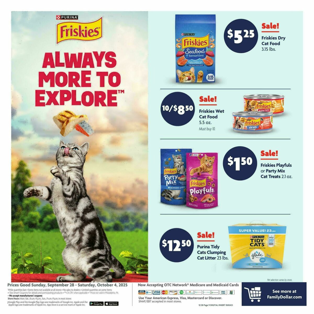 Family Dollar Weekly Ad from September 28