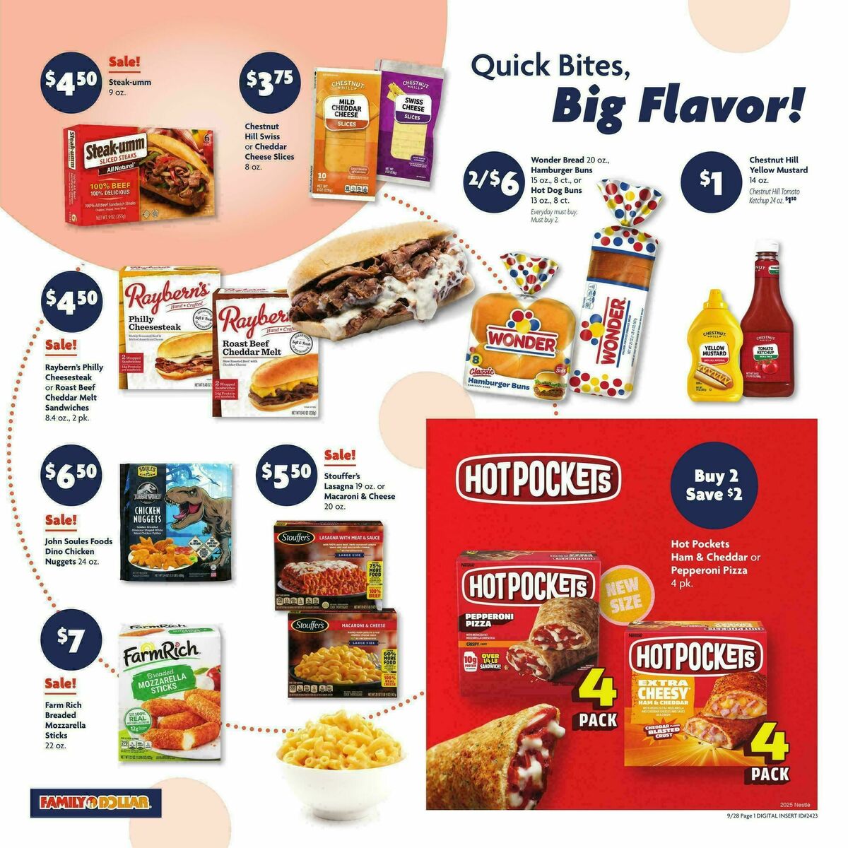 Family Dollar Weekly Ad from September 28