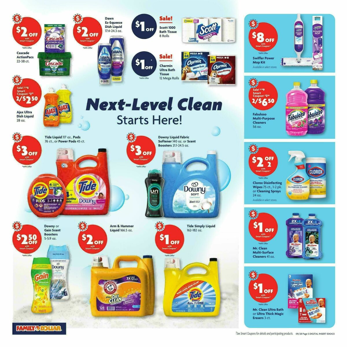 Family Dollar Weekly Ad from September 28