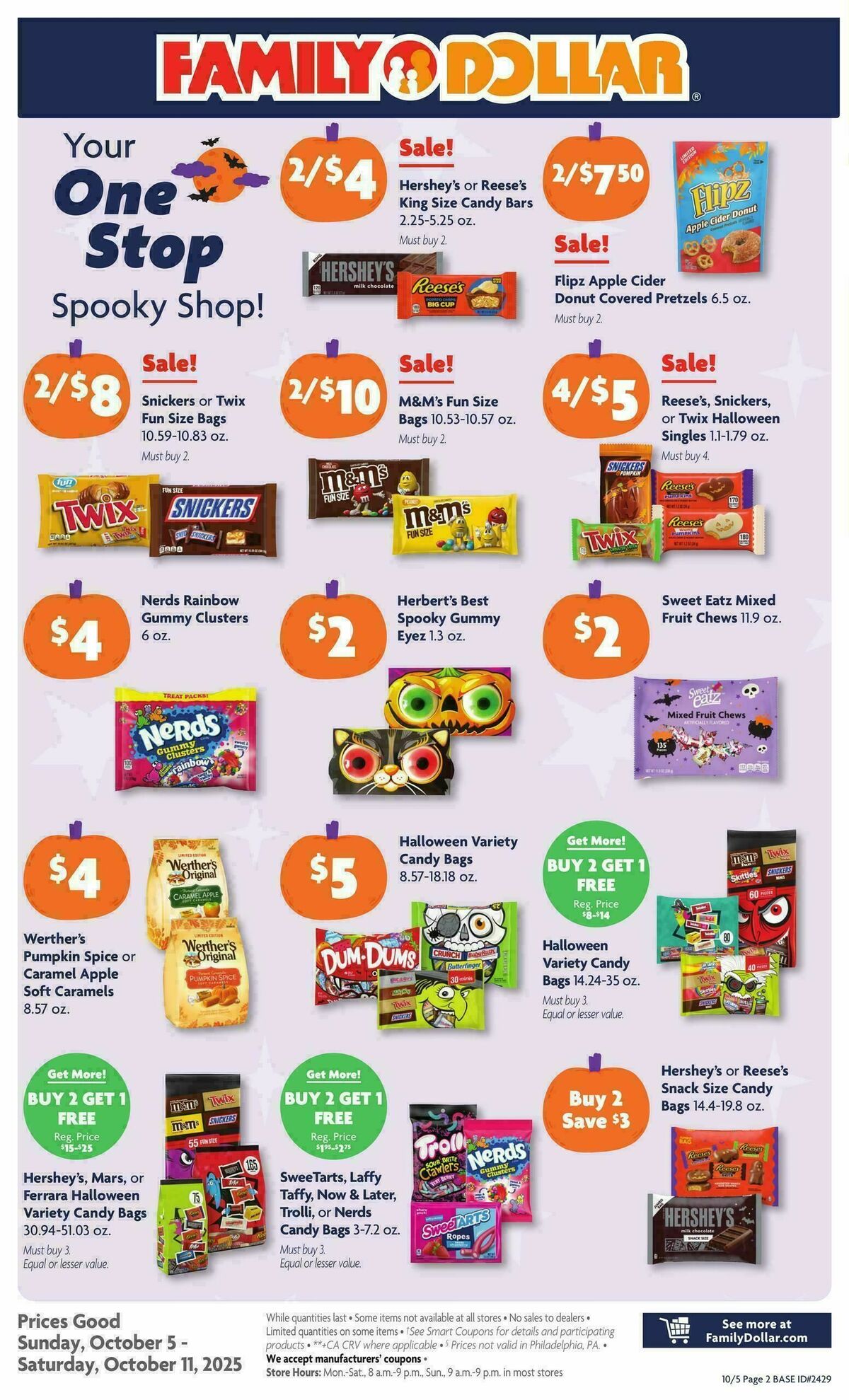 Family Dollar Weekly Ad from October 5