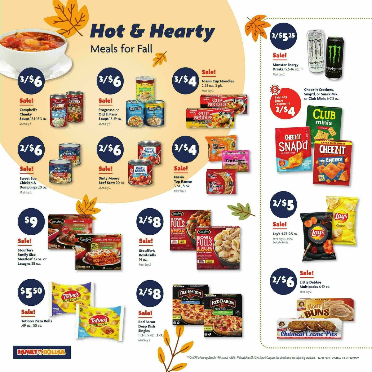 Family Dollar Weekly Ad from October 5