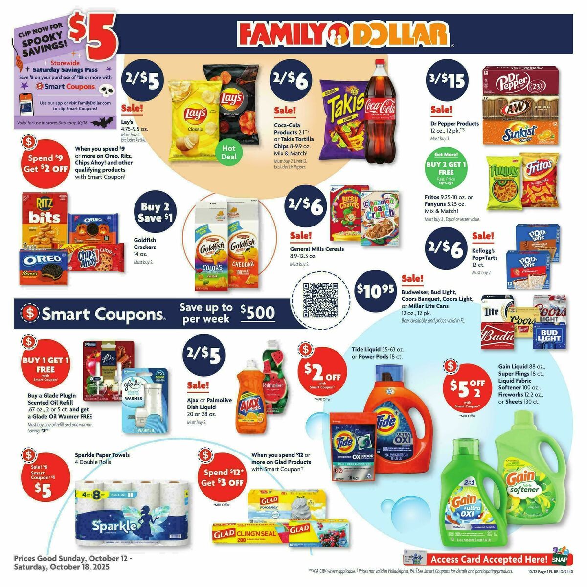 Family Dollar Weekly Ad from October 12