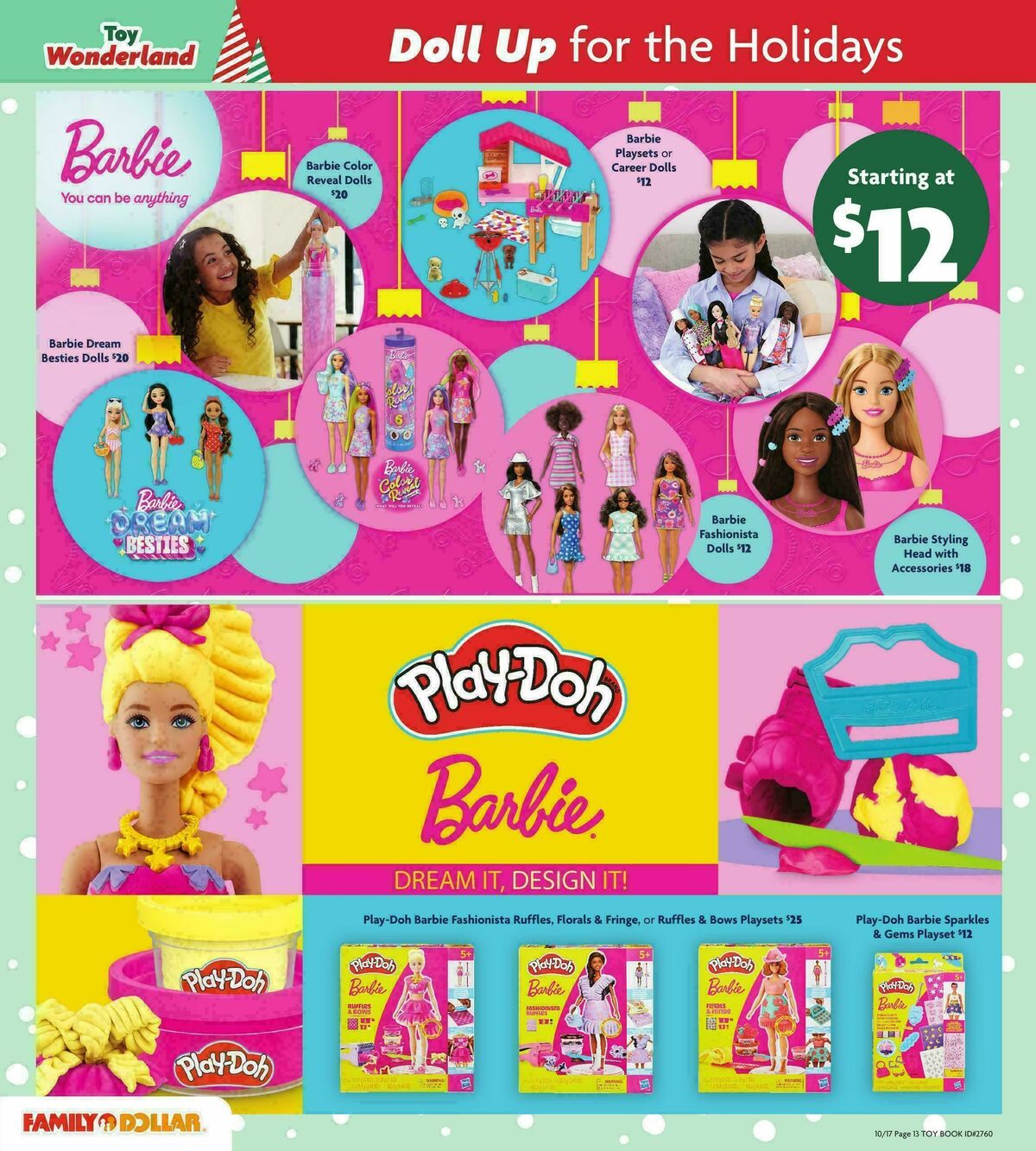 Family Dollar Toy Book Weekly Ad from October 17
