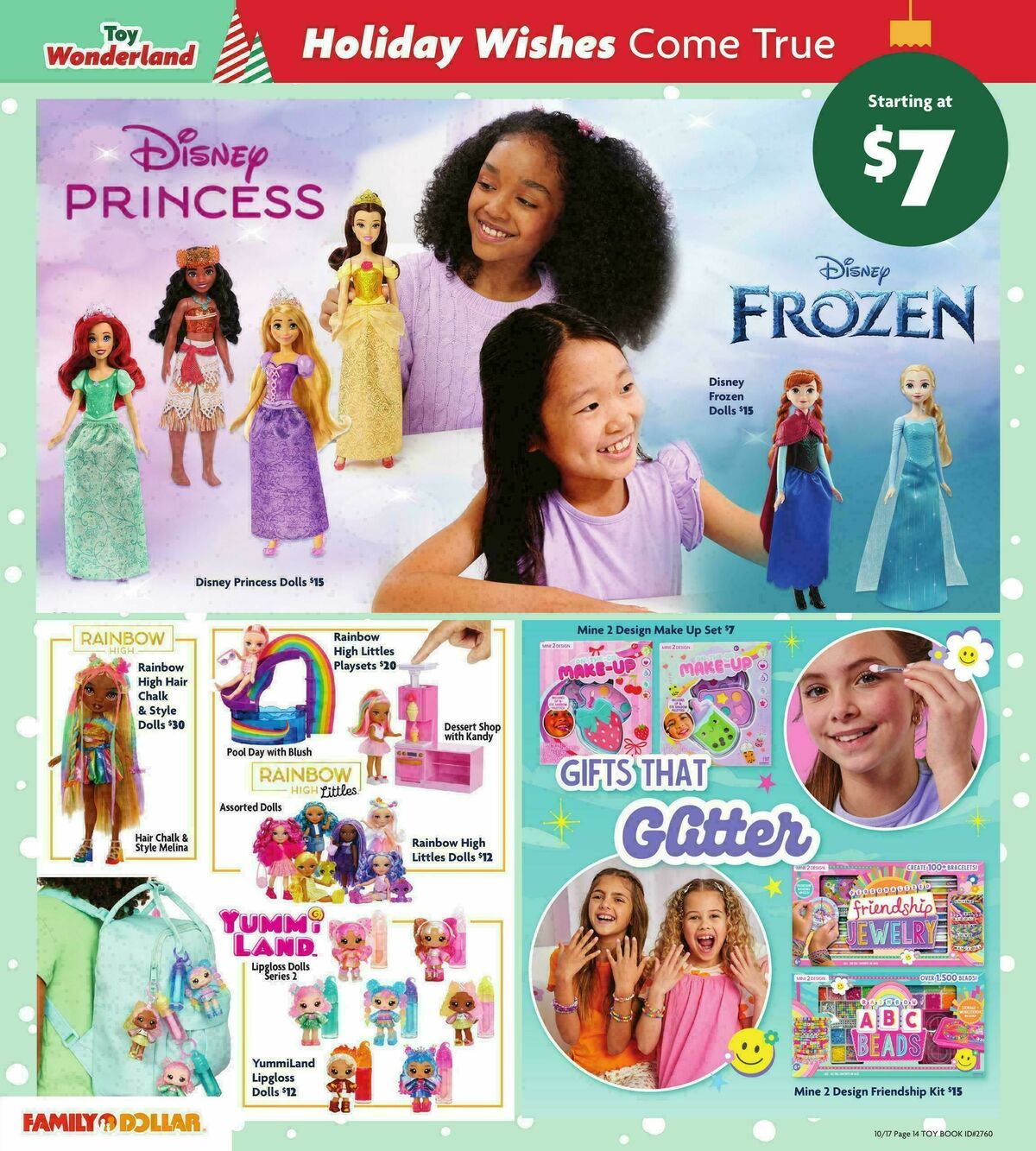 Family Dollar Toy Book Weekly Ad from October 17