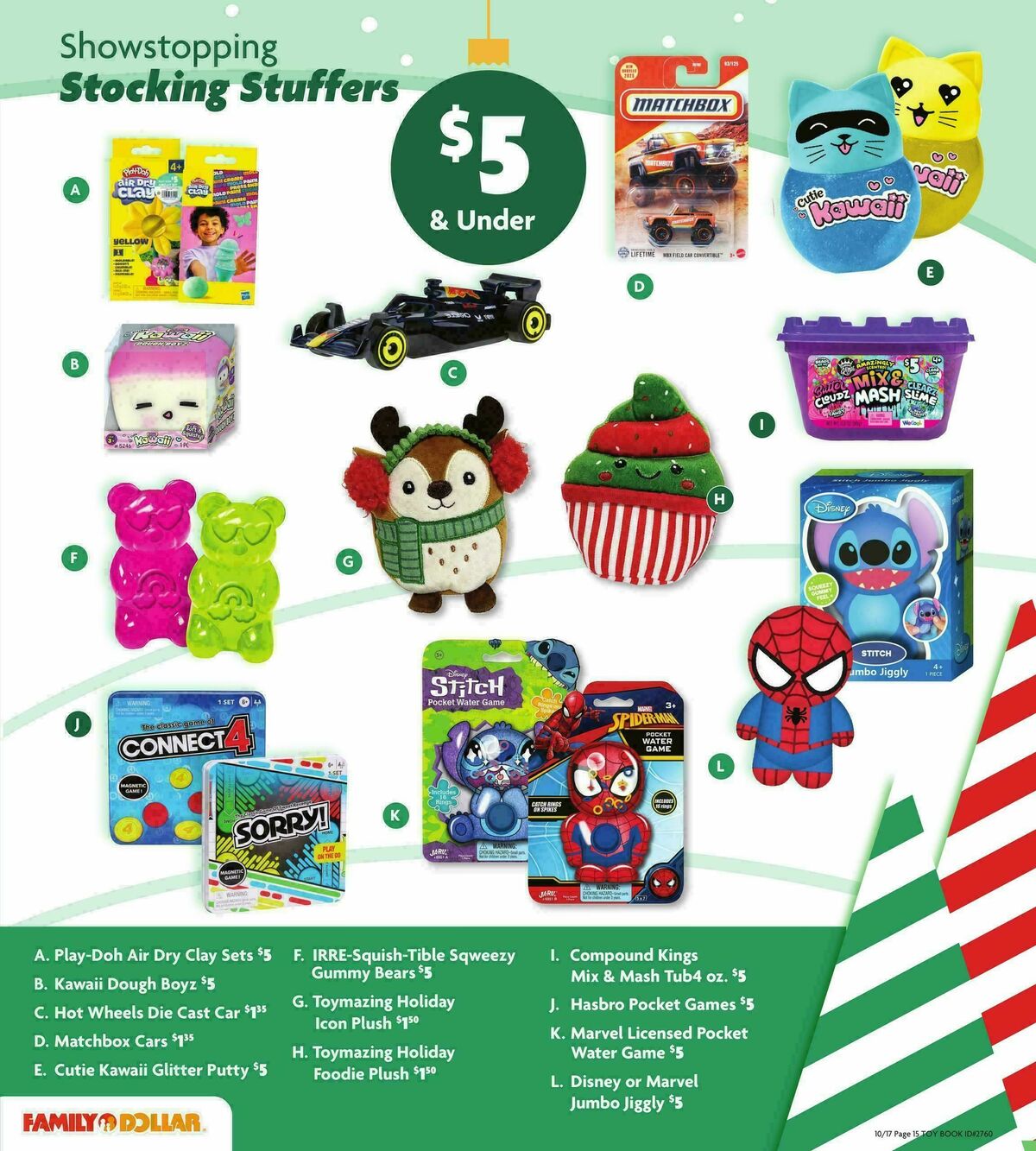 Family Dollar Toy Book Weekly Ad from October 17