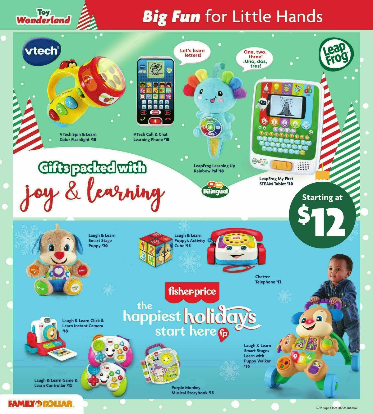 Family Dollar Toy Book Weekly Ad from October 17