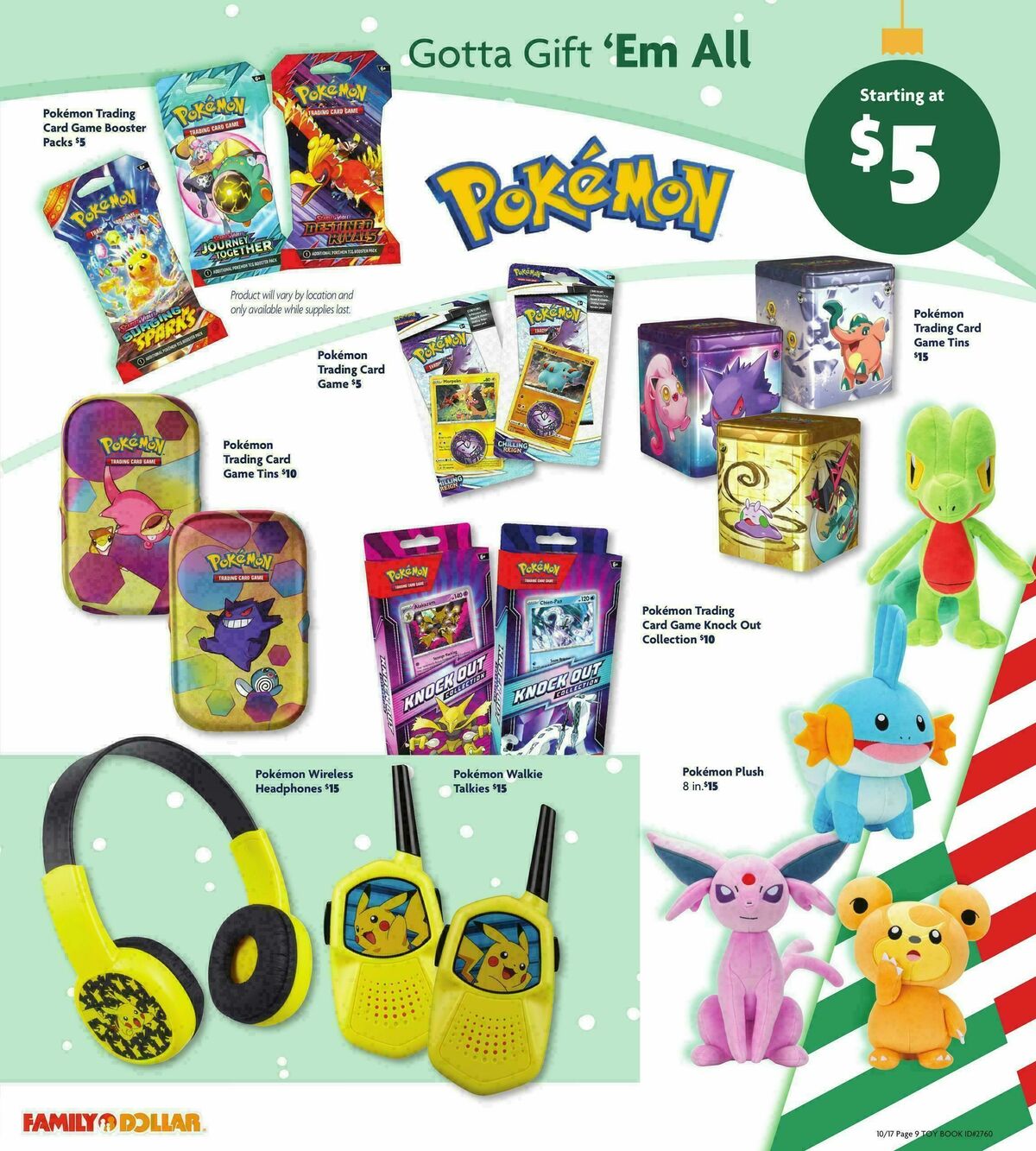 Family Dollar Toy Book Weekly Ad from October 17