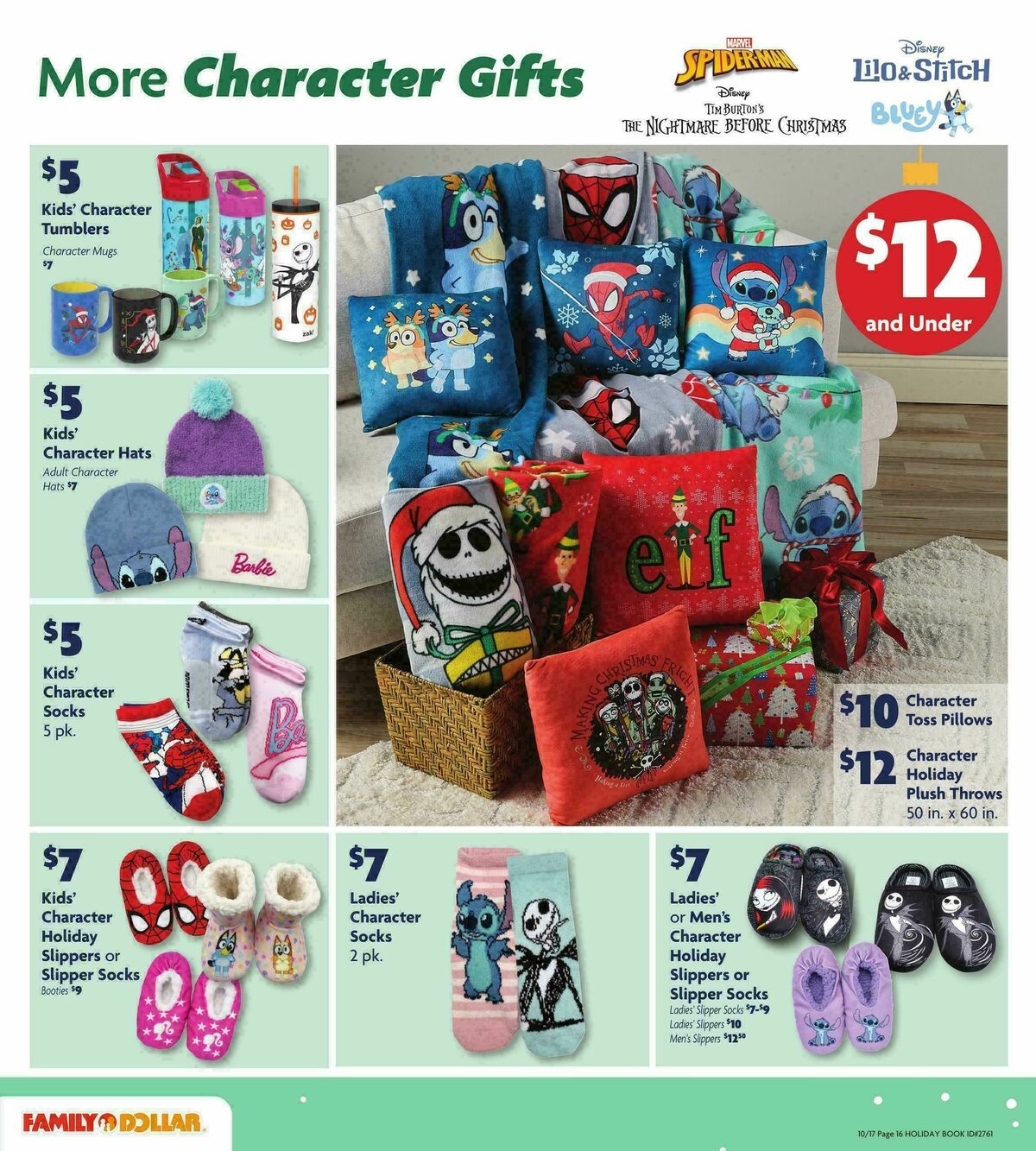 Family Dollar Holiday Book Weekly Ad from October 17