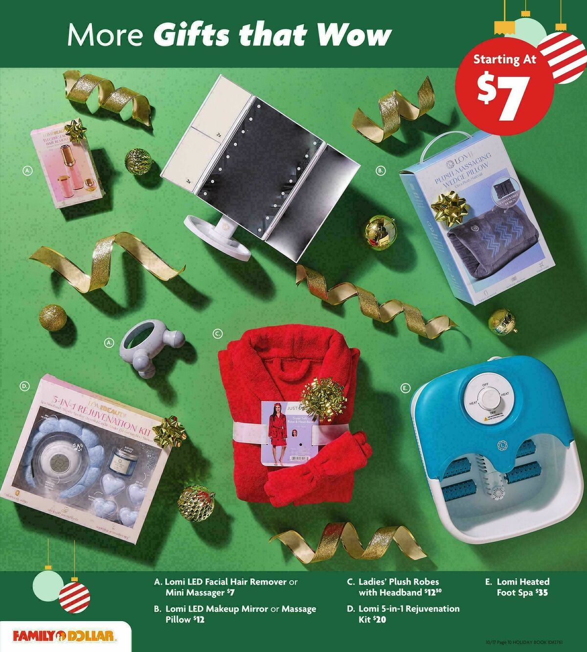 Family Dollar Holiday Book Weekly Ad from October 17