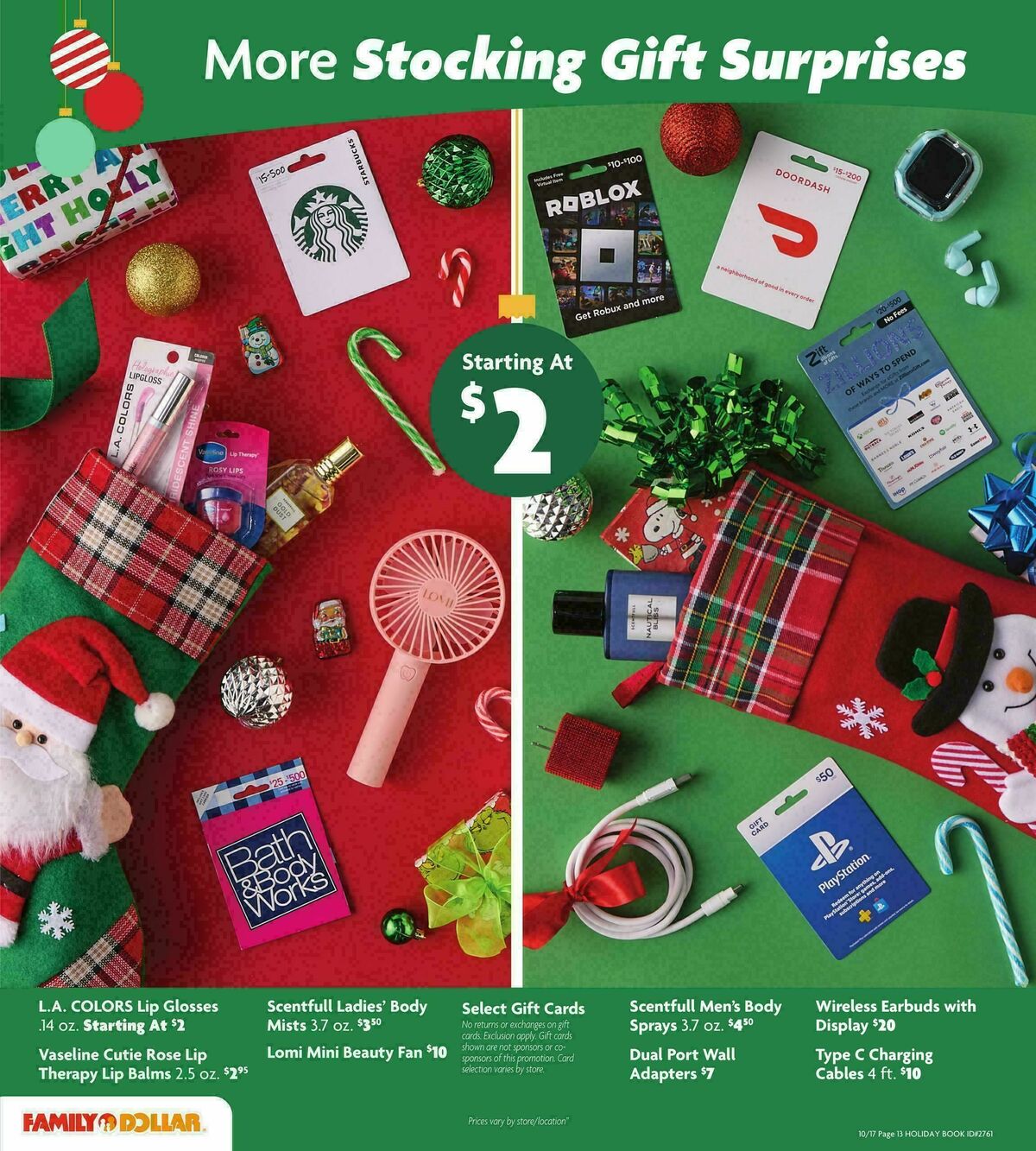 Family Dollar Holiday Book Weekly Ad from October 17