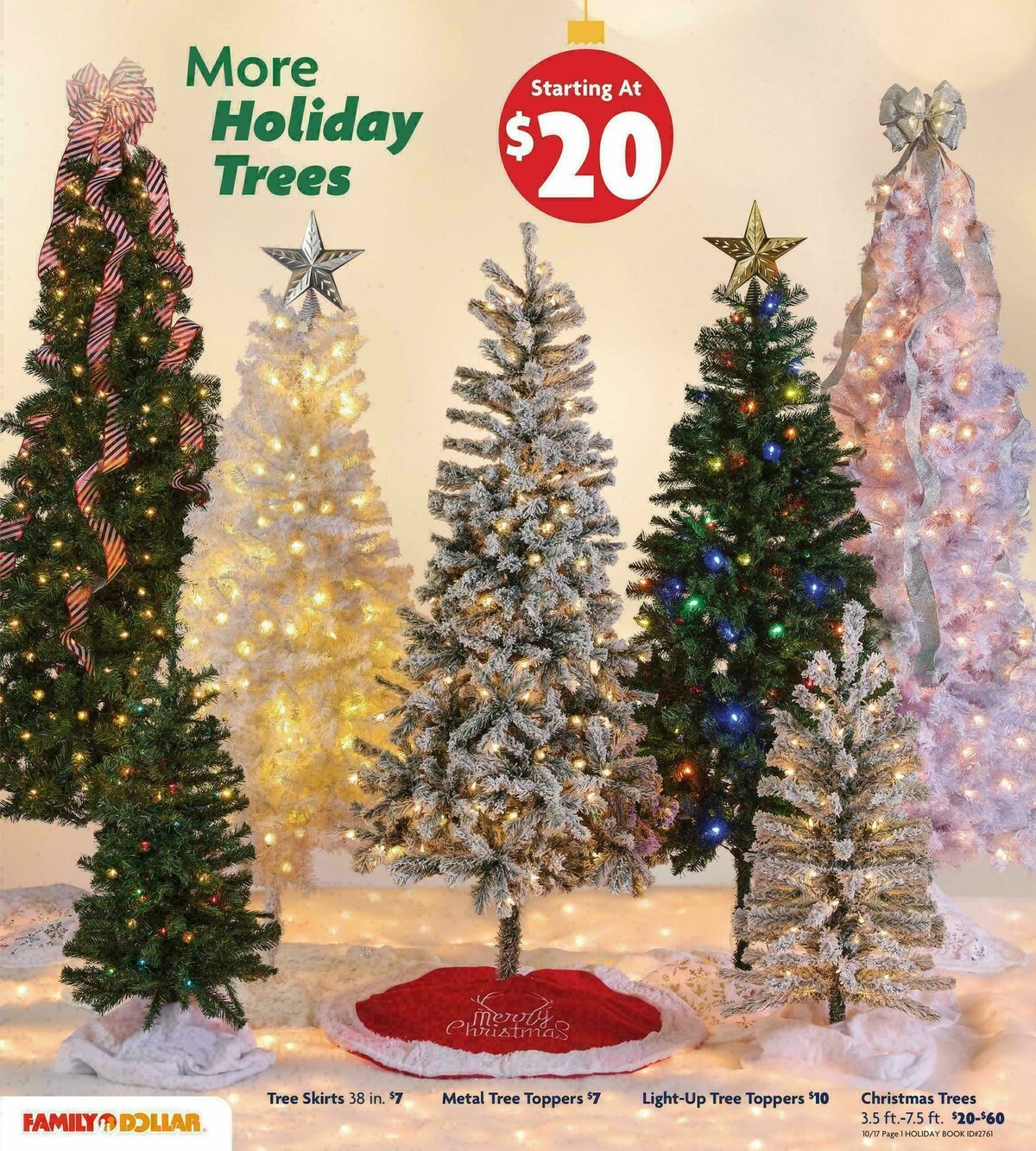 Family Dollar Holiday Book Weekly Ad from October 17