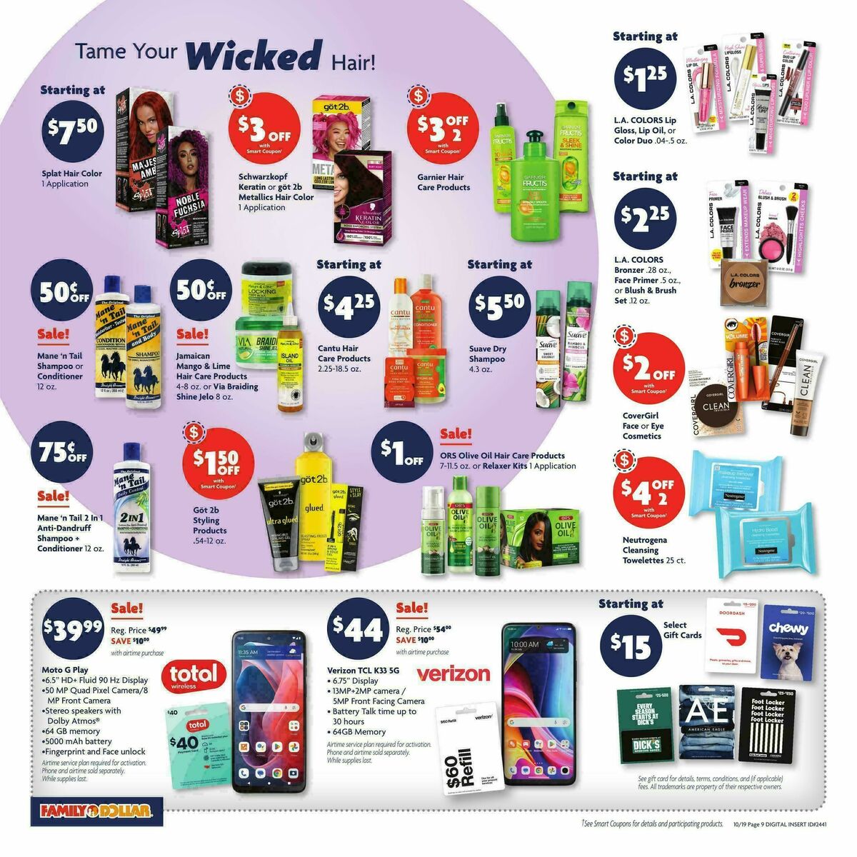 Family Dollar Weekly Ad from October 19