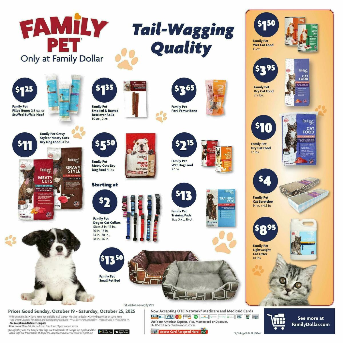 Family Dollar Weekly Ad from October 19