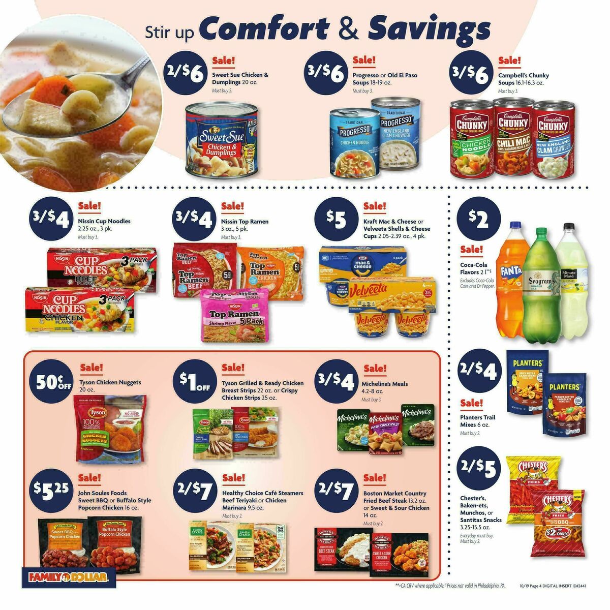 Family Dollar Weekly Ad from October 19