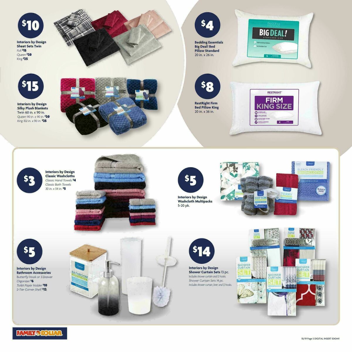 Family Dollar Weekly Ad from October 19