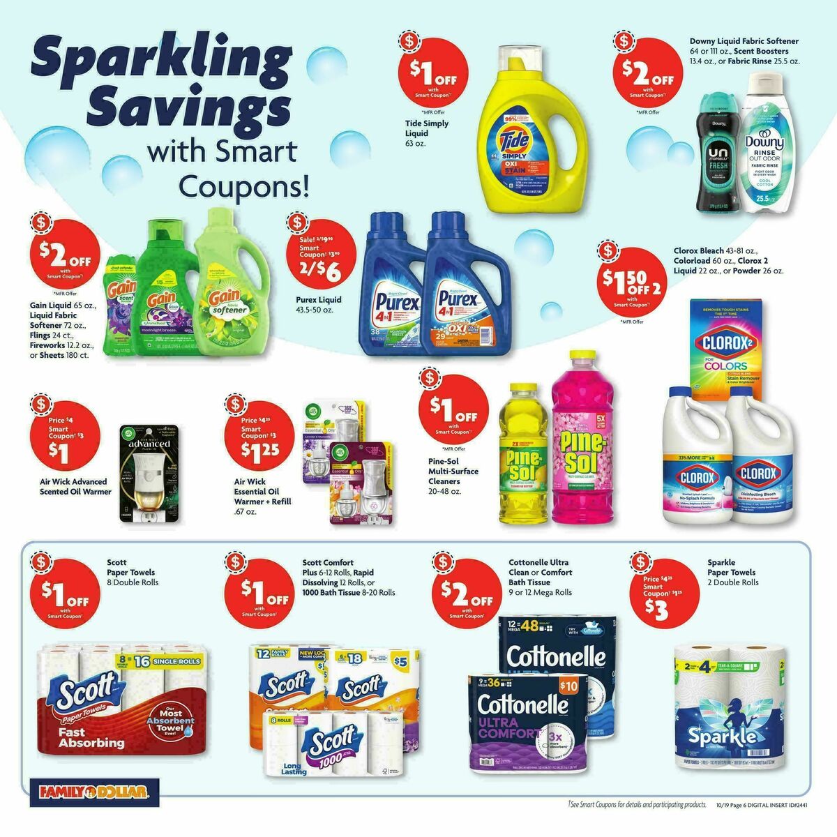 Family Dollar Weekly Ad from October 19