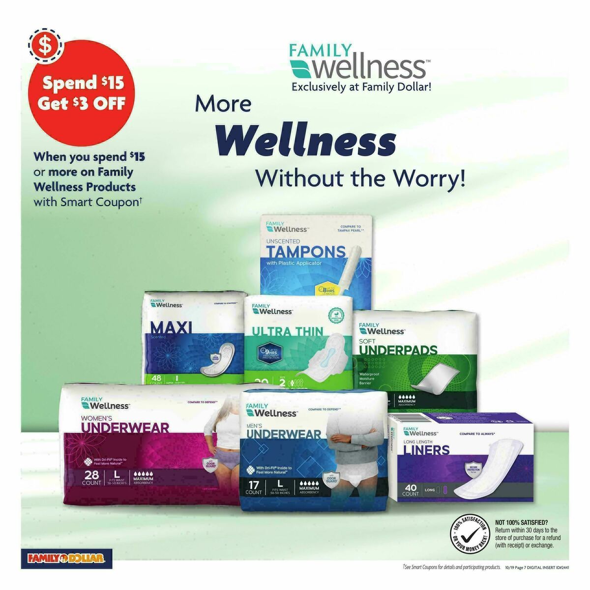 Family Dollar Weekly Ad from October 19