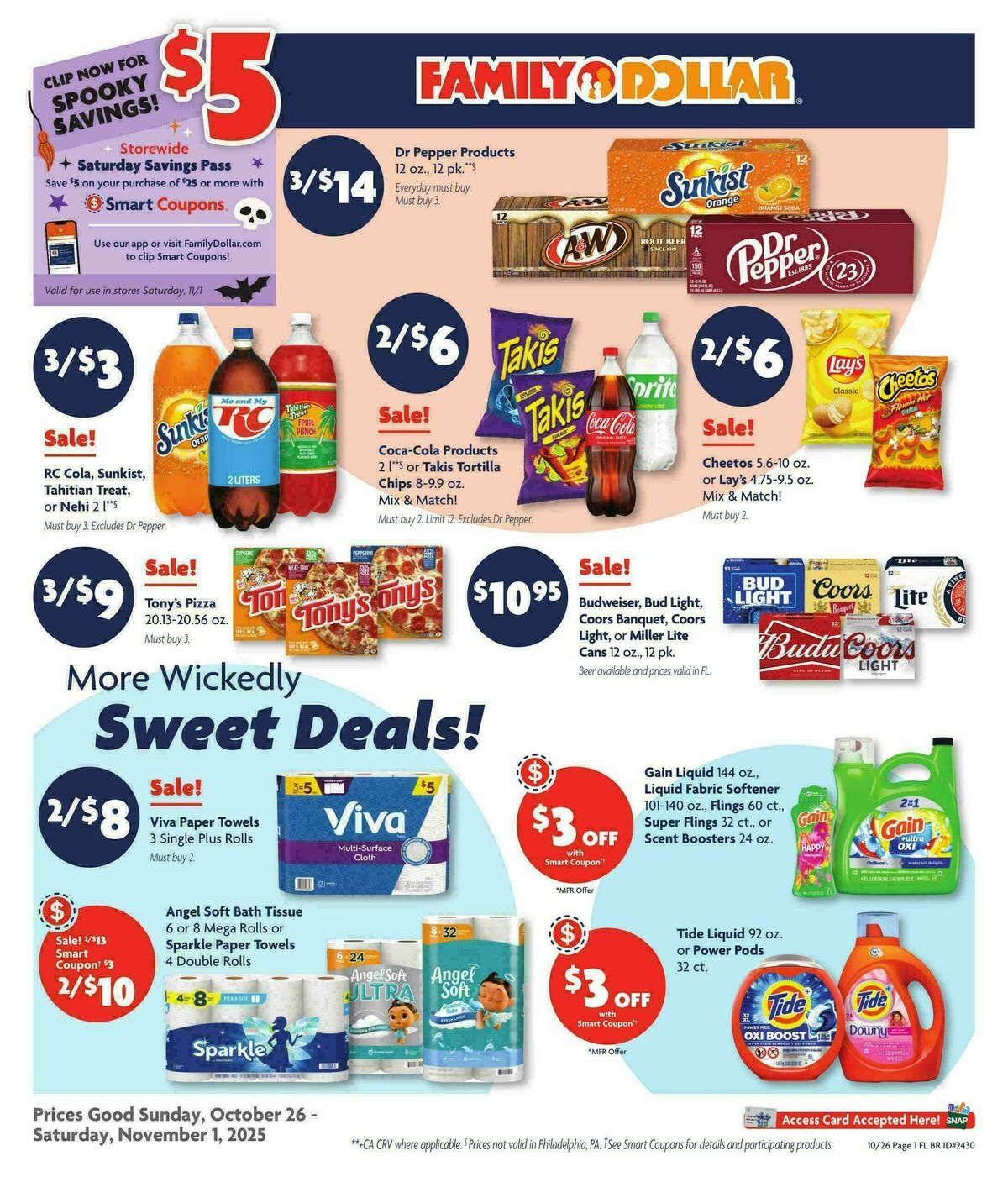 Family Dollar Weekly Ad from October 26