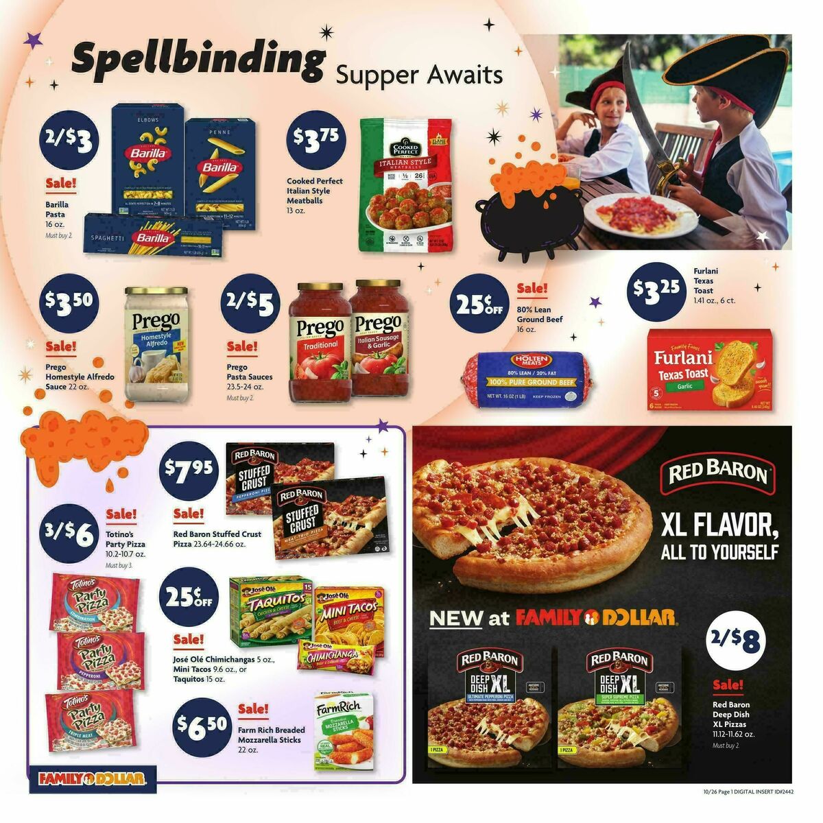 Family Dollar Weekly Ad from October 26