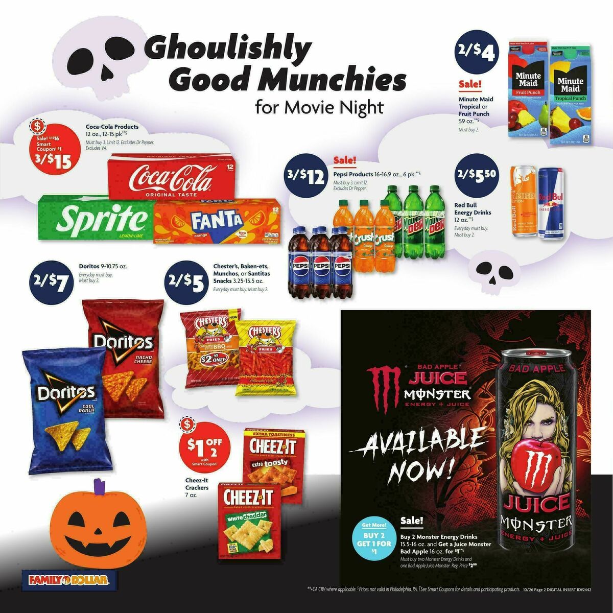 Family Dollar Weekly Ad from October 26