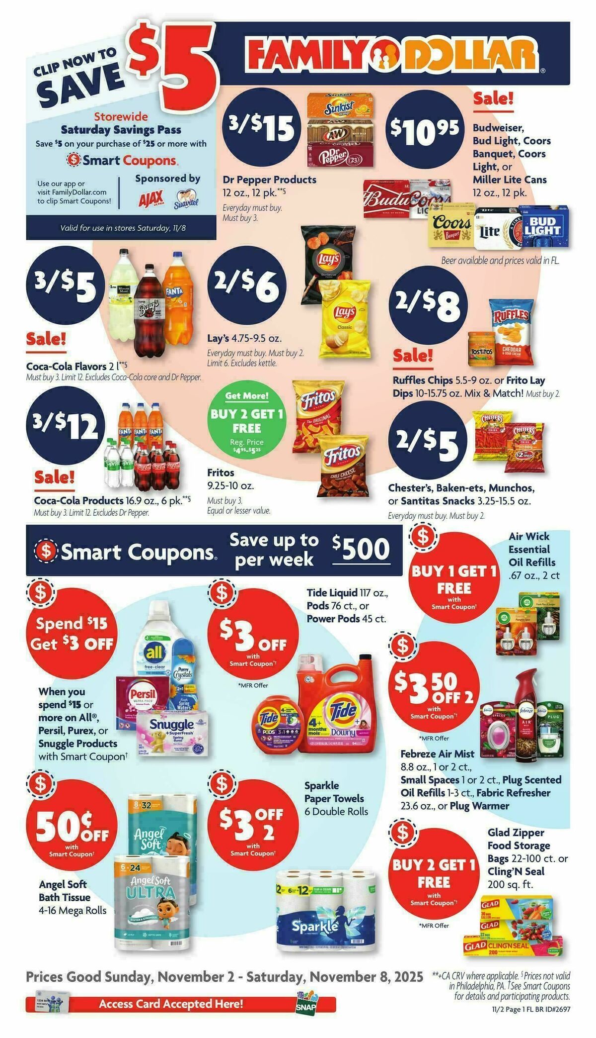 Family Dollar Weekly Ad from November 2