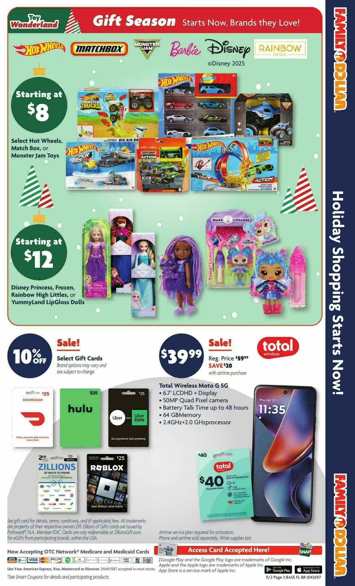 Family Dollar Weekly Ad from November 2