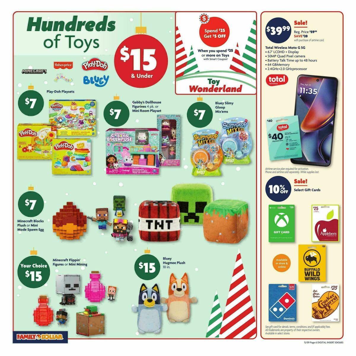 Family Dollar Weekly Ad from November 9