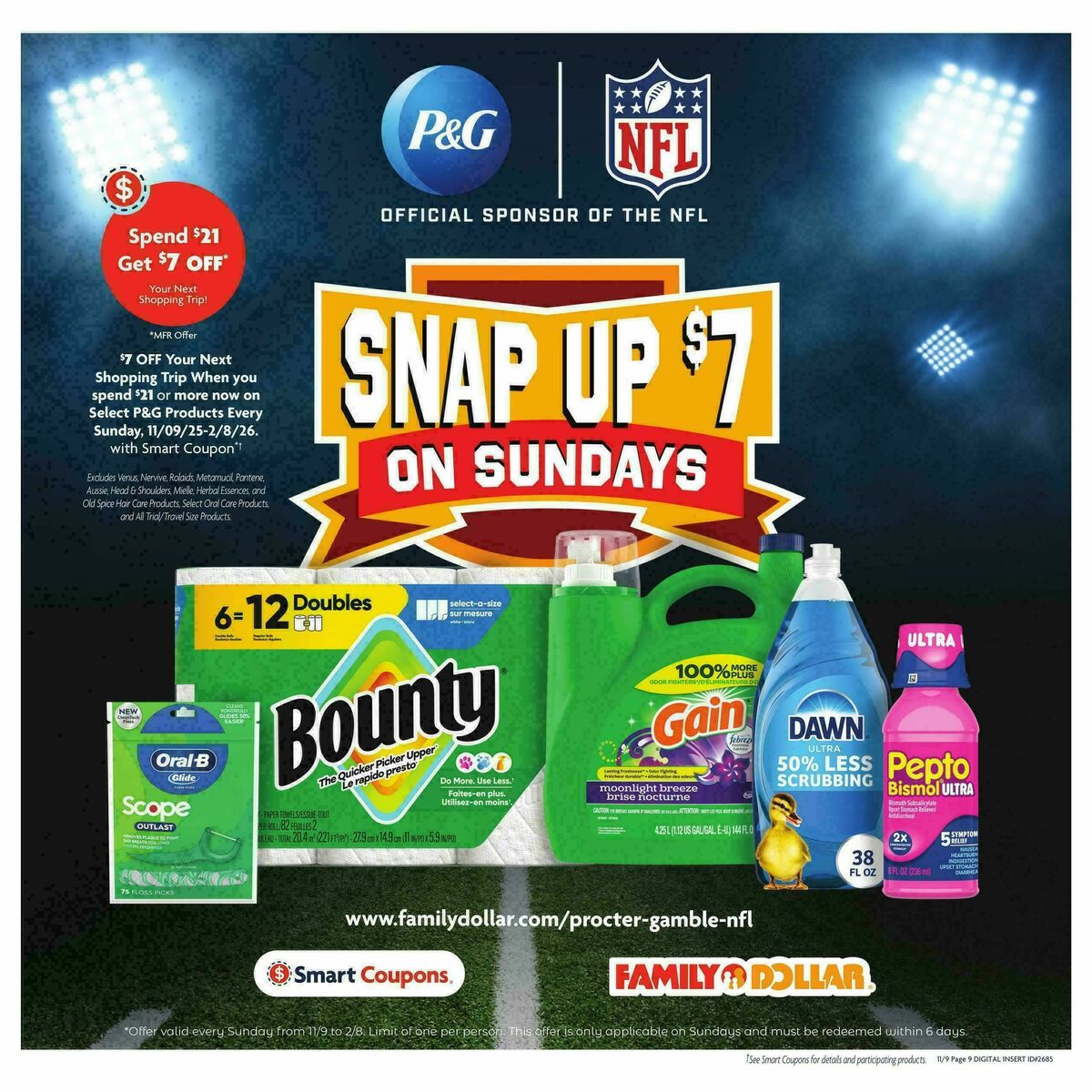 Family Dollar Weekly Ad from November 9