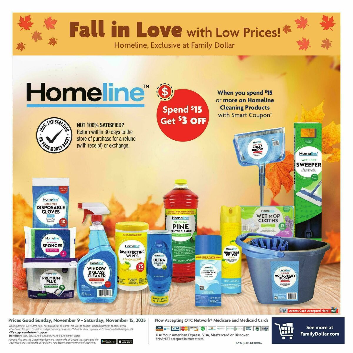 Family Dollar Weekly Ad from November 9