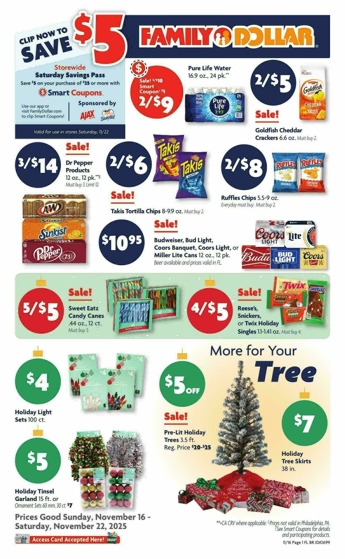 Family Dollar Weekly Ad from November 16