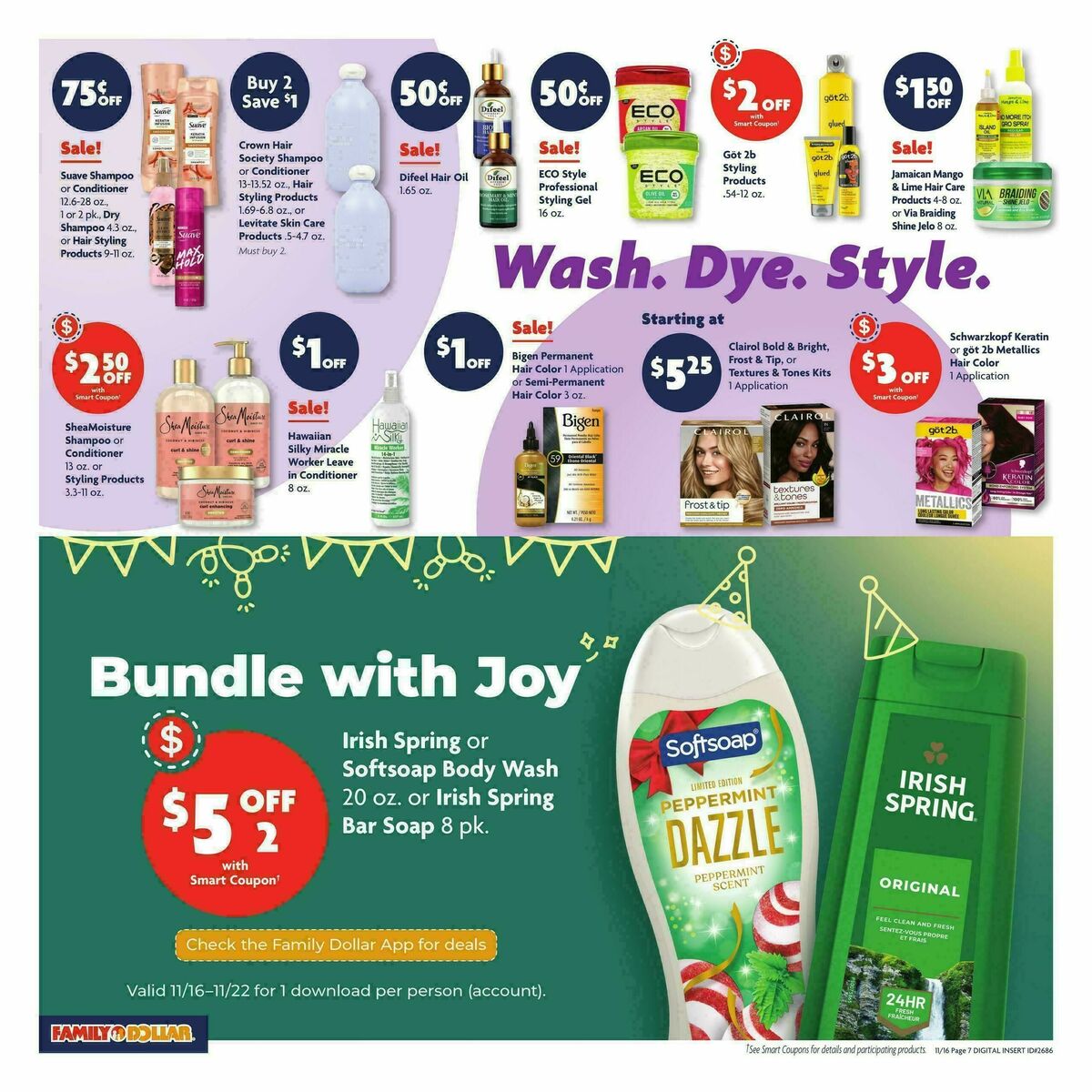 Family Dollar Weekly Ad from November 16