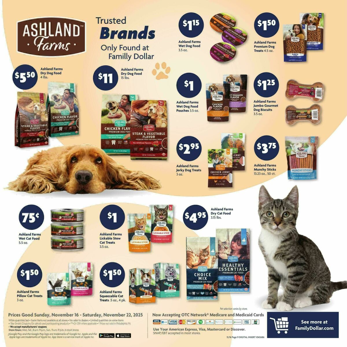 Family Dollar Weekly Ad from November 16