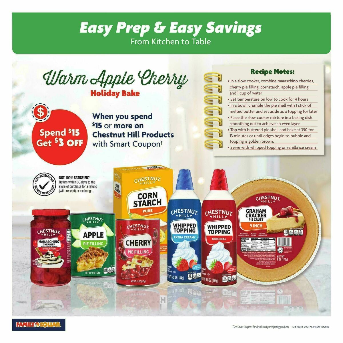 Family Dollar Weekly Ad from November 16