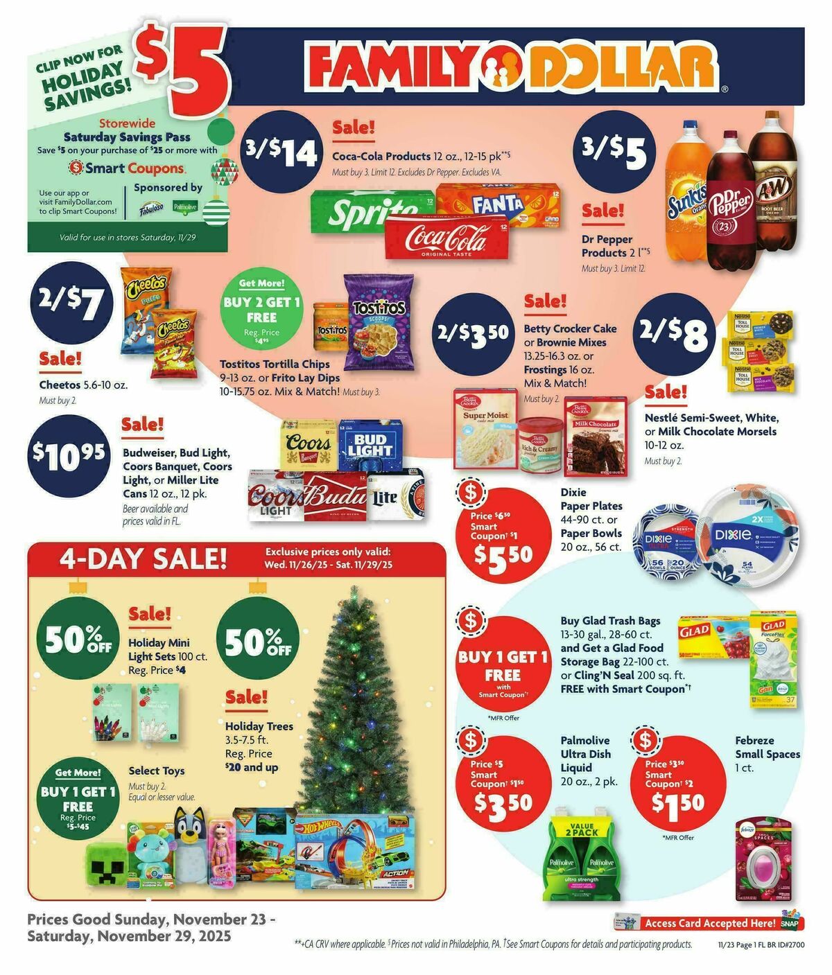 Family Dollar Weekly Ad from November 23